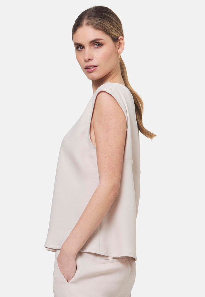 Nicki Natural Pearl Top