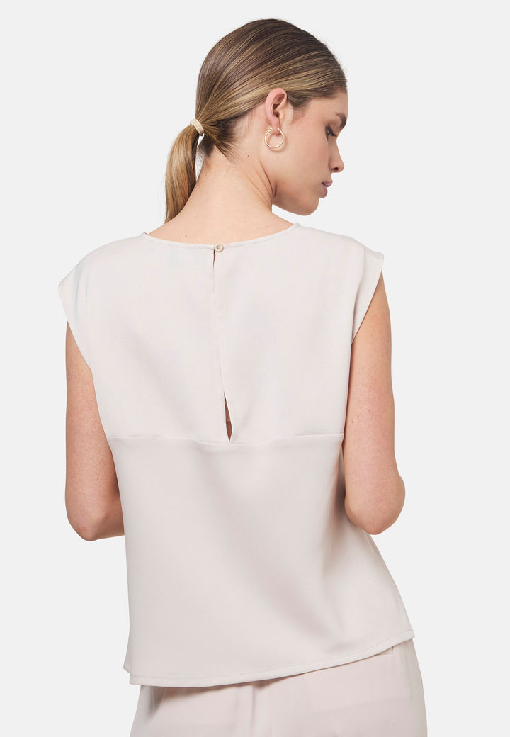 Nicki Natural Pearl Top