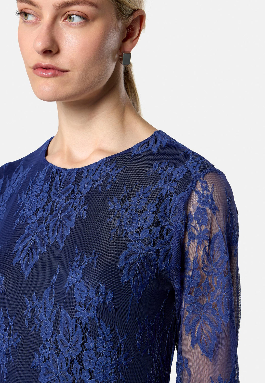 Nova Ink Blue Lace Dress