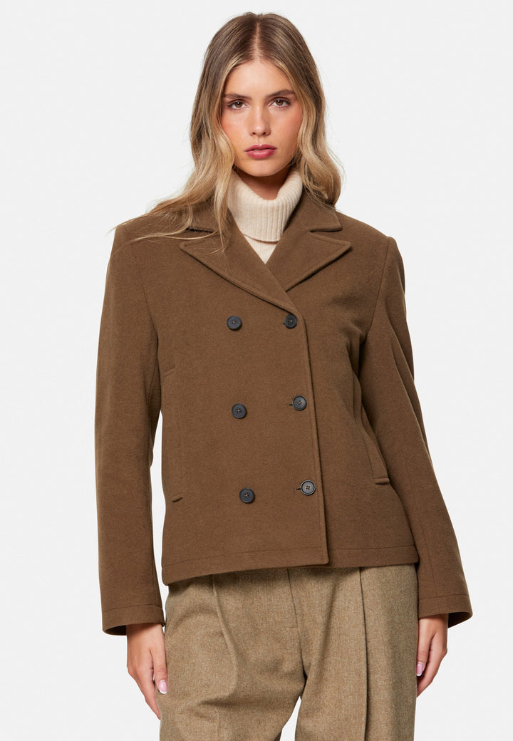 Penelope Soft Umber Peacoat