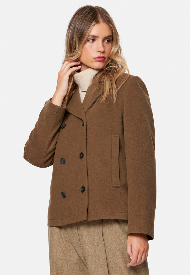 Penelope Soft Umber Peacoat