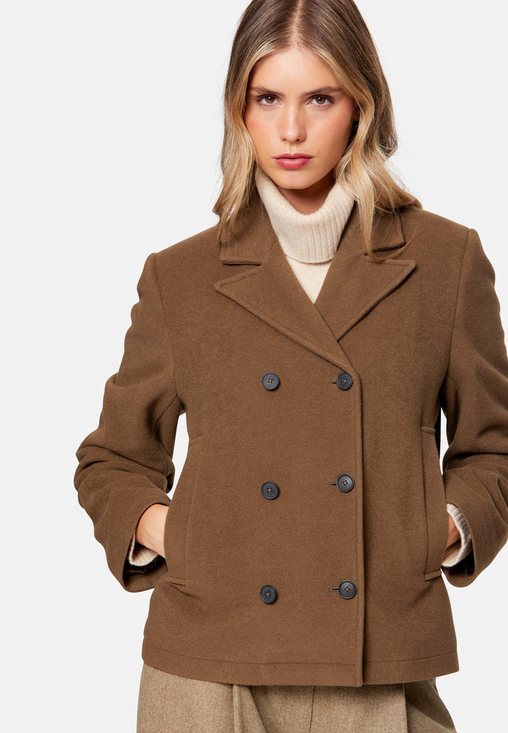 Penelope Soft Umber Peacoat
