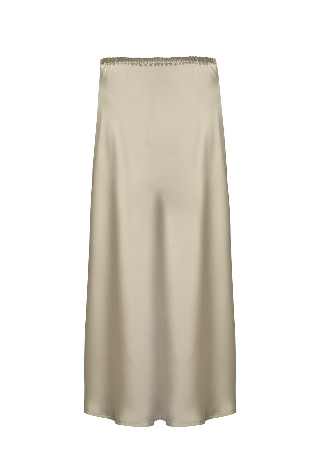 The Peyton Coffee satin skirt, a stunning mid-calf length piece. With its form-flattering high-waisted silhouette and luxurious coffee satin fabric, this skirt exudes elegance. The bias cut and elasticated waistband add extra comfort and stretch. Perfect for special occasions or elevated everyday wear, it captivates with its timeless appeal. Pair it with the Berna top to leave a lasting impression wherever you go.