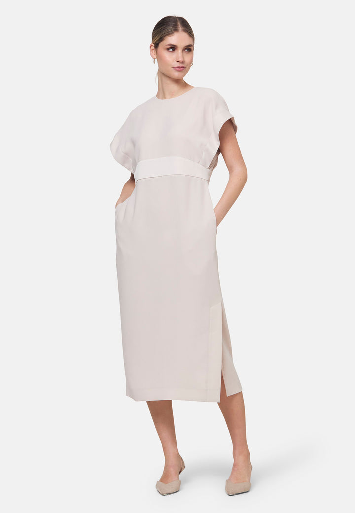 Shiv Natural Pearl Dress