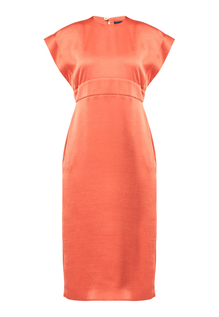 Shiv Terracotta Orange Dress