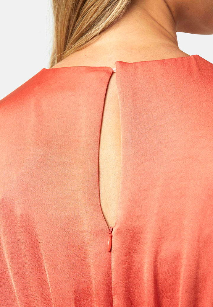 Shiv Terracotta Orange Dress