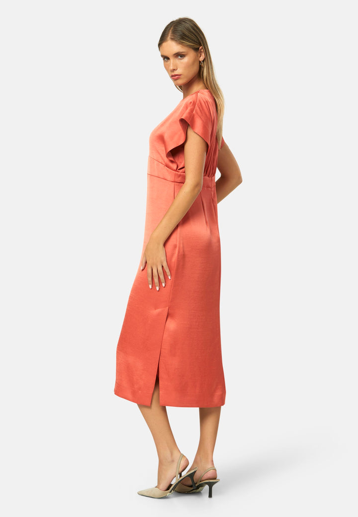 Shiv Terracotta Orange Dress