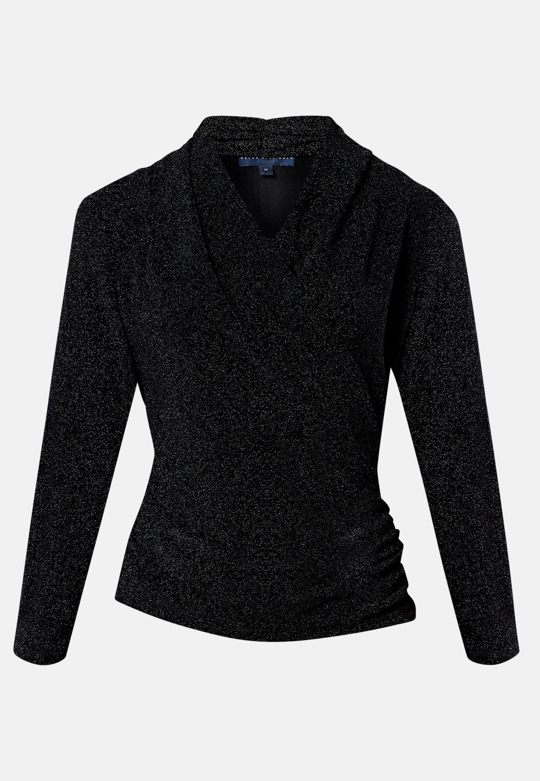 Teagan Black Shimmer Top