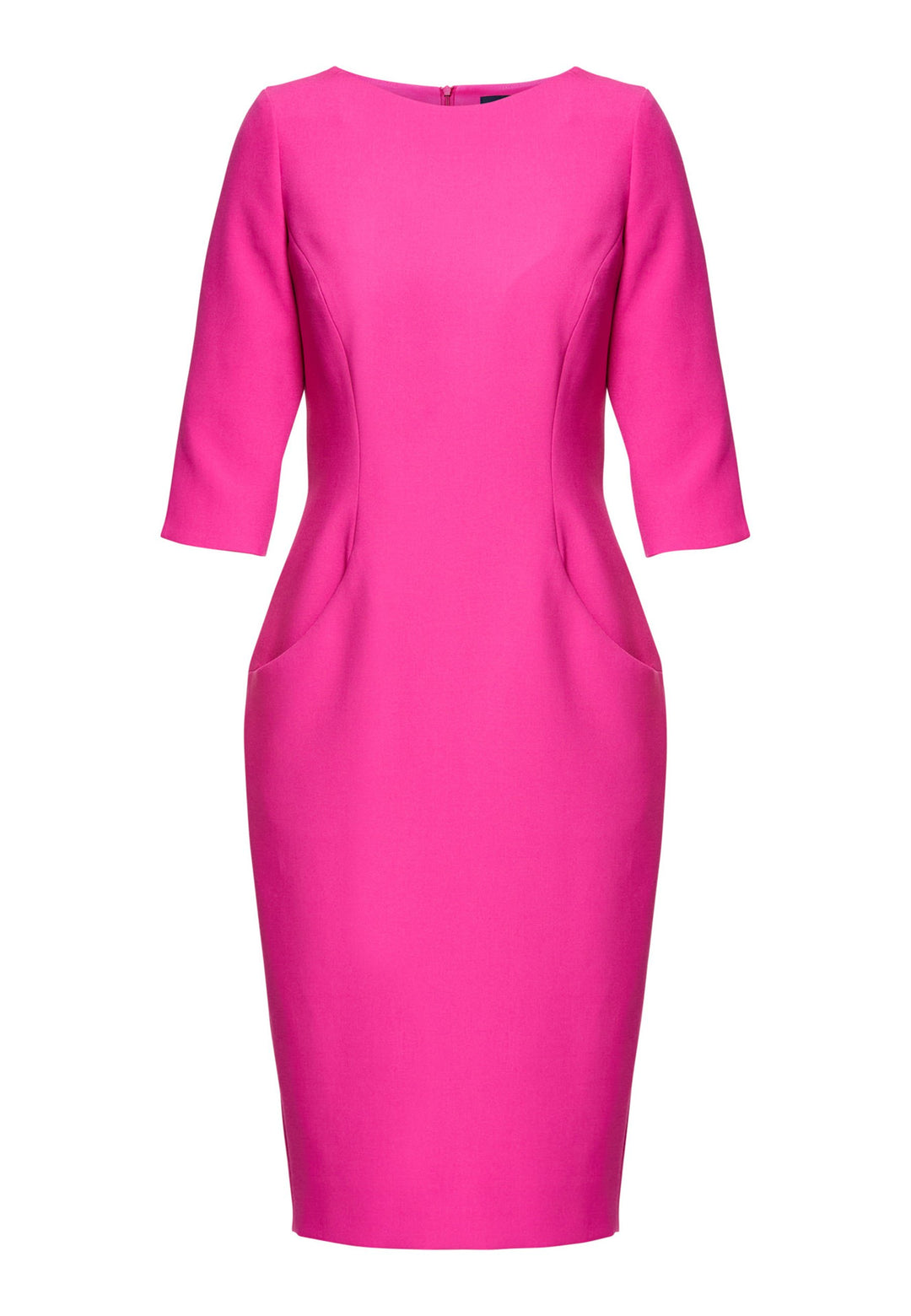 pink pencil odycon dress