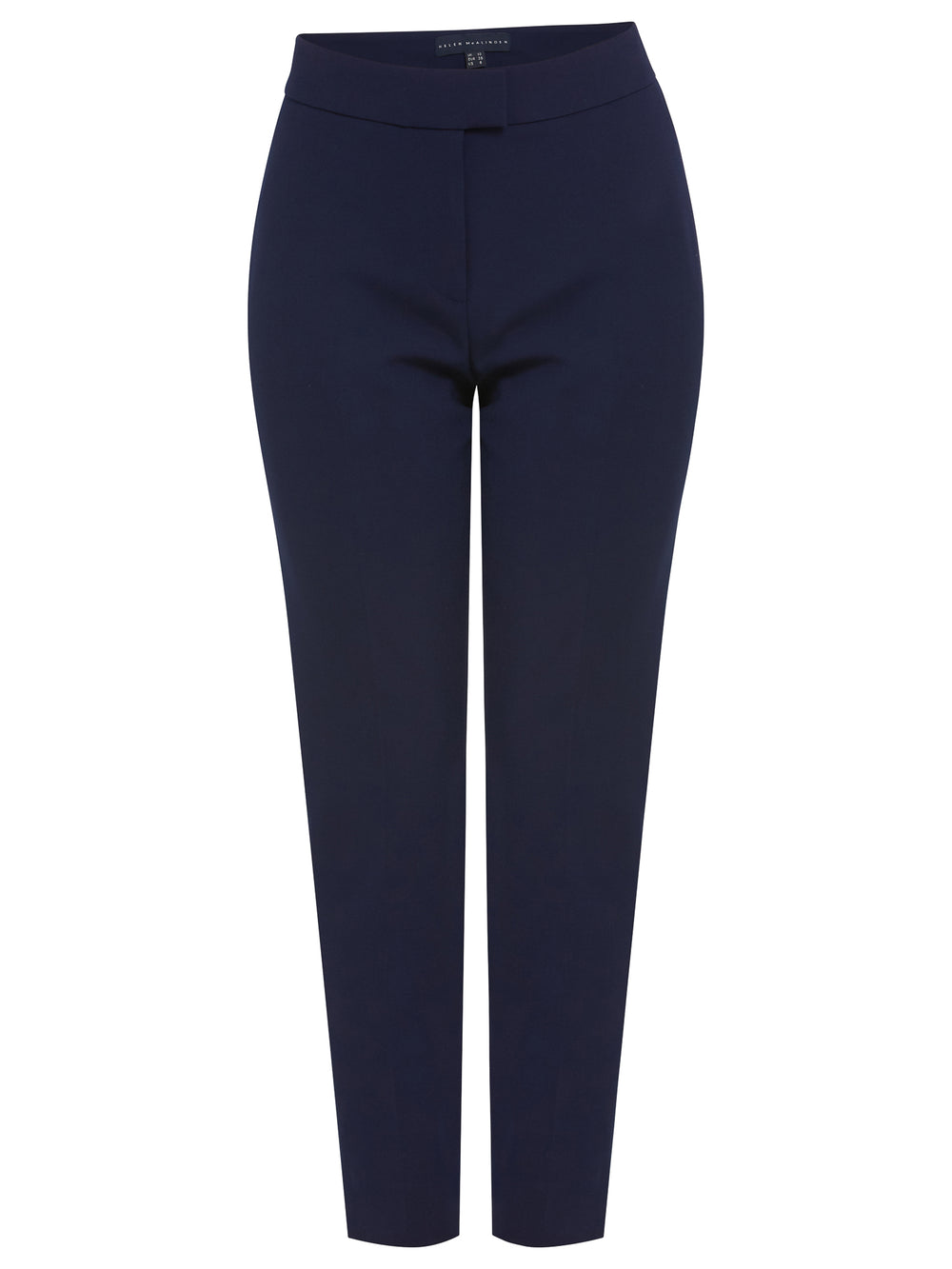 Jill is back! Investment worthy, neat narrow leg trouser with a hint of stretch. A wardrobe staple and HMcA classic, here in a sophisticated navy shade.