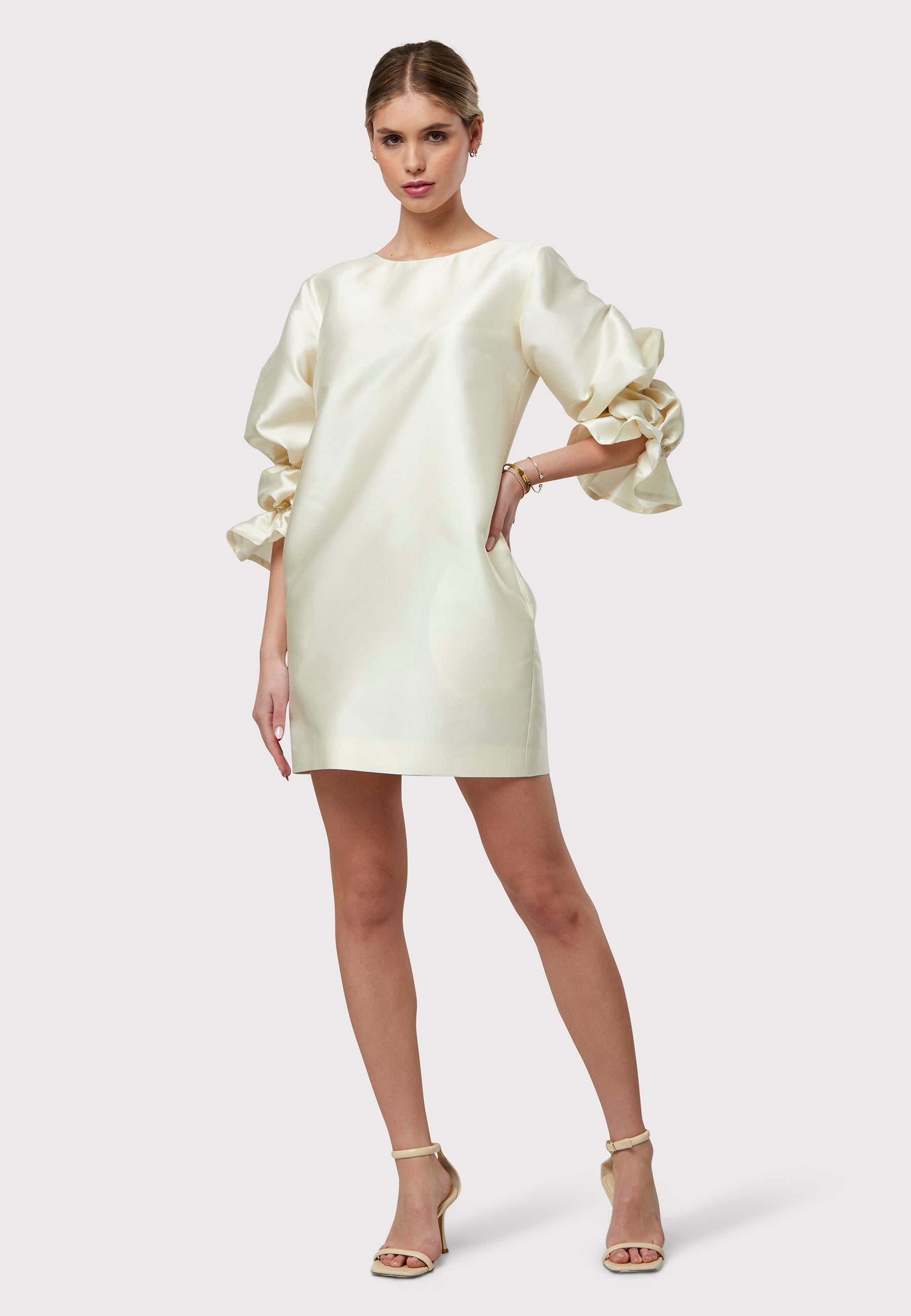 Ivory online sheath dress