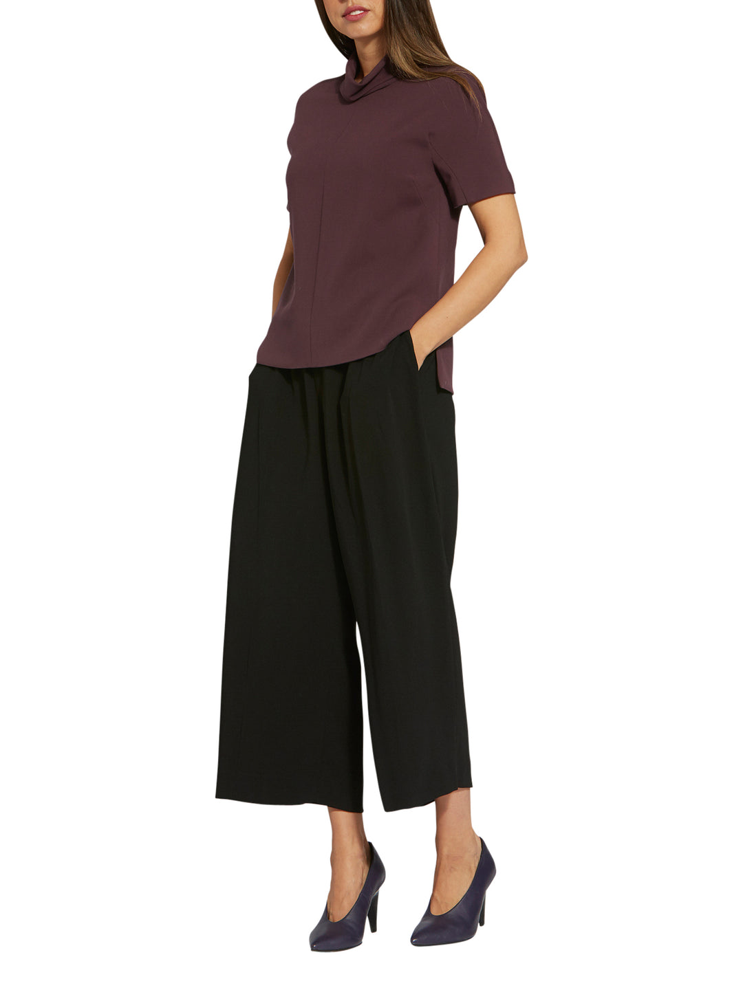 Alexa Burgundy Top