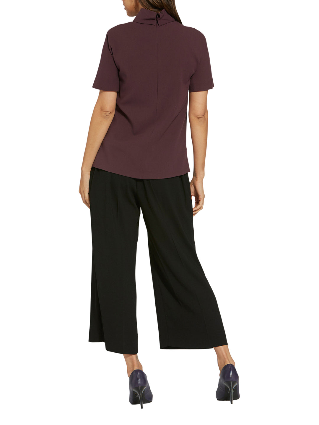 Alexa Burgundy Top