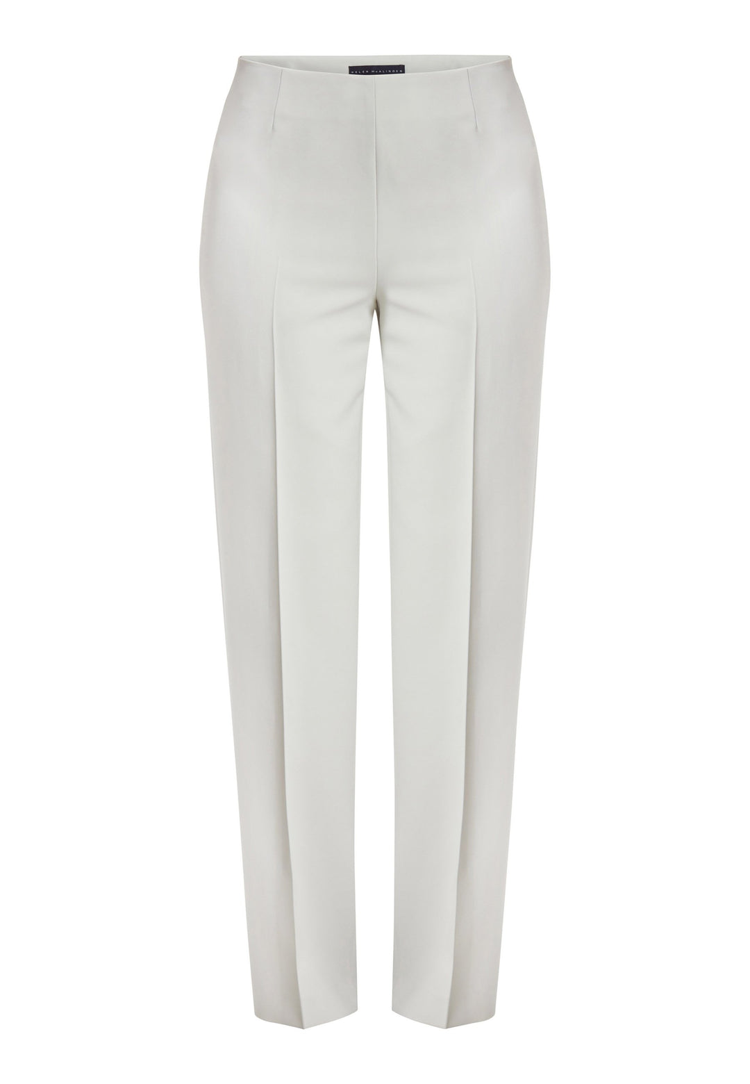 Investment-worthy, easy-fitting flat front pant. Relaxed straight leg crafted in a fluid tricotine. A wardrobe staple and HMcA classic. This fabric is made with a hint of elastane to ensure comfort and ease of movement. Shown here in a sophisticated neutral. Pair with a simple tee for workwear appeal or elevate your look with the coordinating blazer.