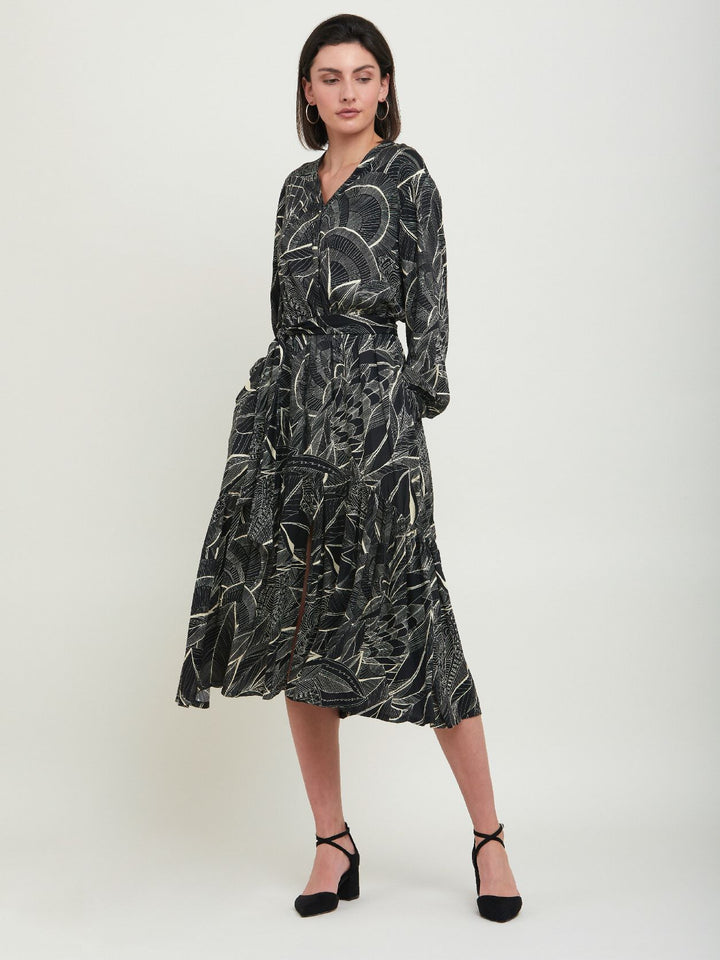 Bev Botanical Print Dress
