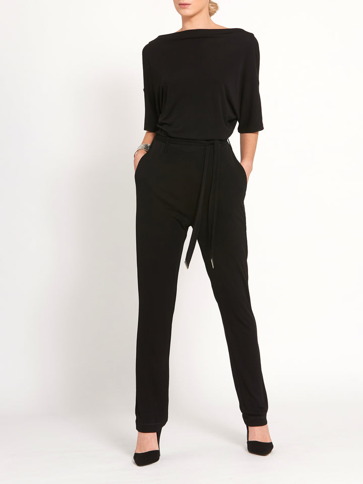 Deirdre Black Jumpsuit