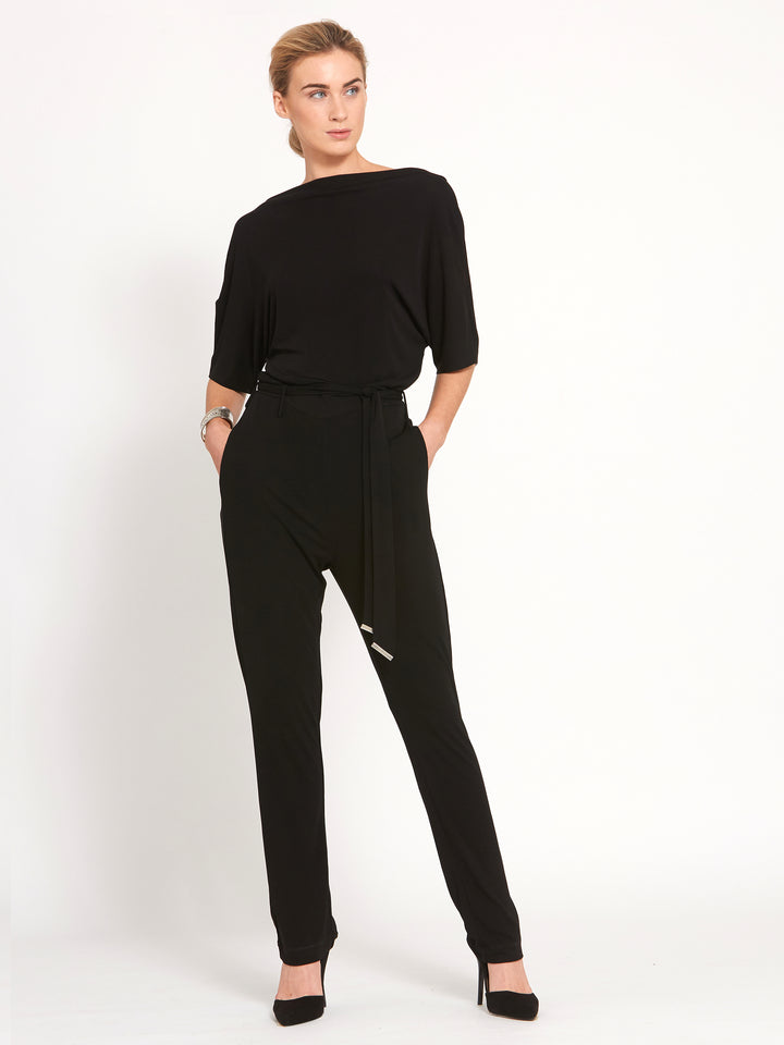 Deirdre Black Jumpsuit