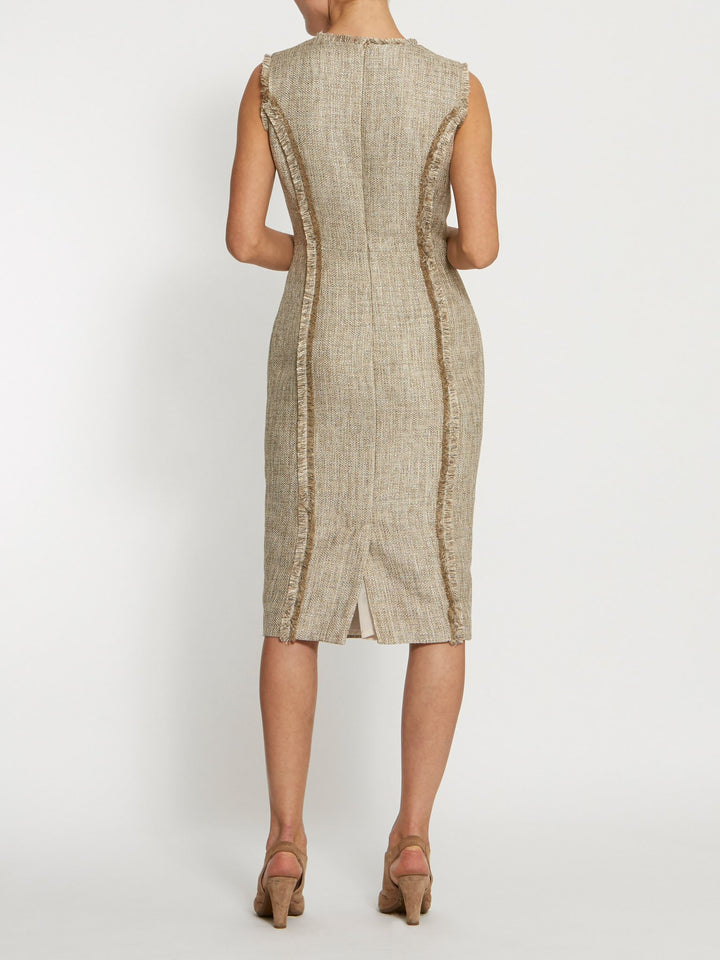 Rhonda Gold Boucle Dress