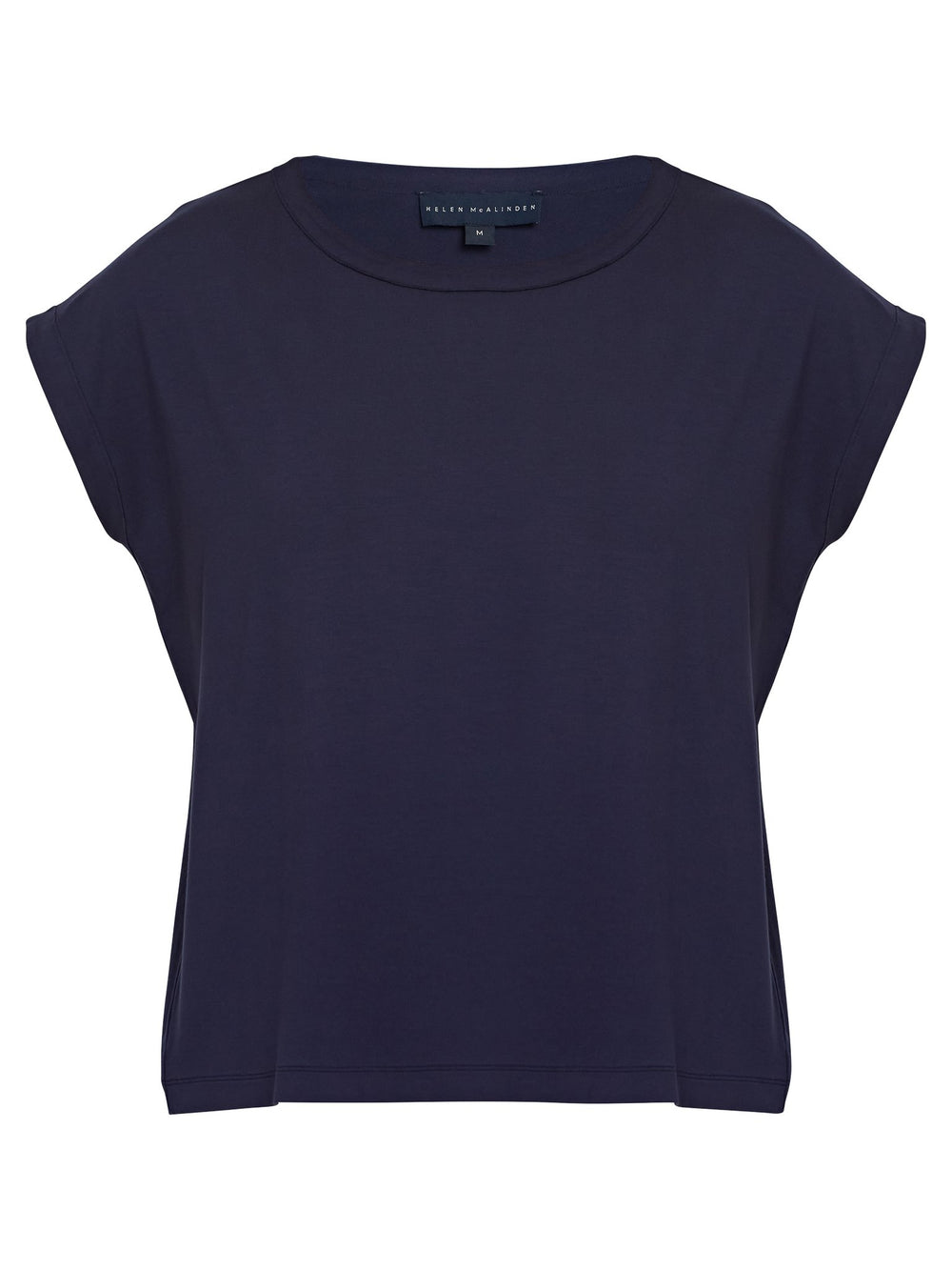 Gina, a fluid T-shirt with a clean crew neck, made to be worn oversized for slouchy ease. Fabricated in fine knit, this style features our elevated neutrals collection. Styled with the elegant Jill Pant.