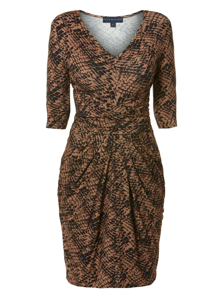 Vintage Print Dress