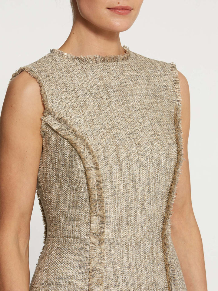 Rhonda Gold Boucle Dress