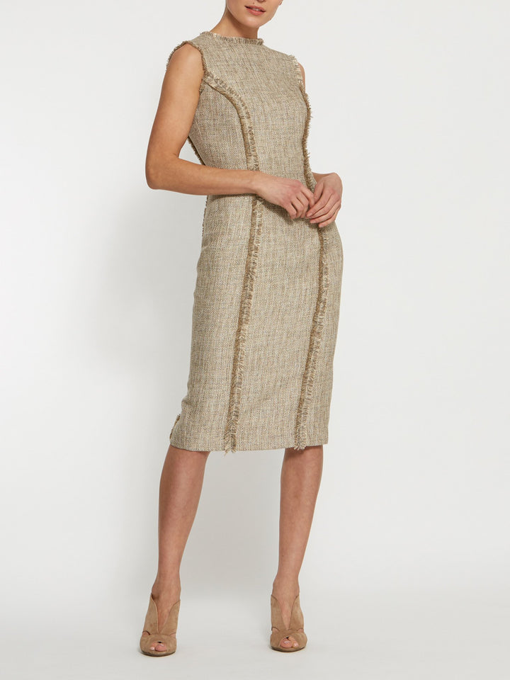 Rhonda Gold Boucle Dress
