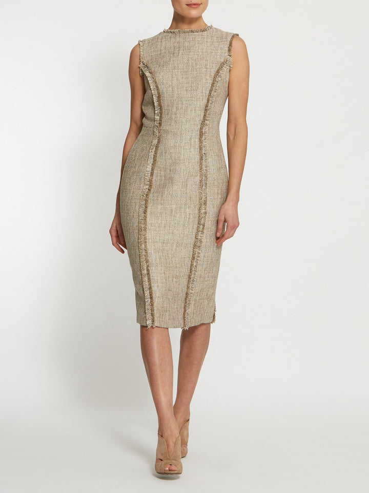 Rhonda Gold Boucle Dress