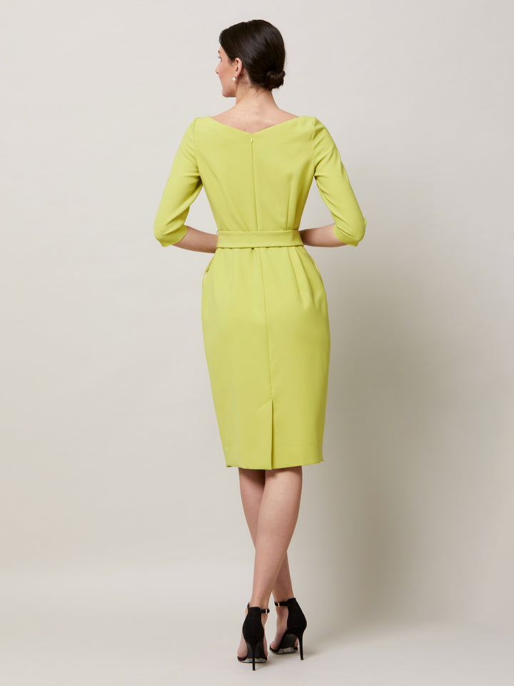 Clara Citrus Yellow Dress