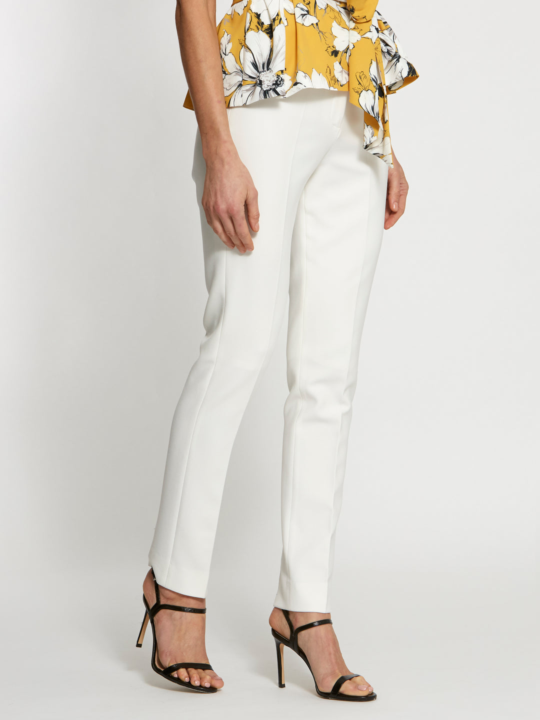Jill Off-White Trousers