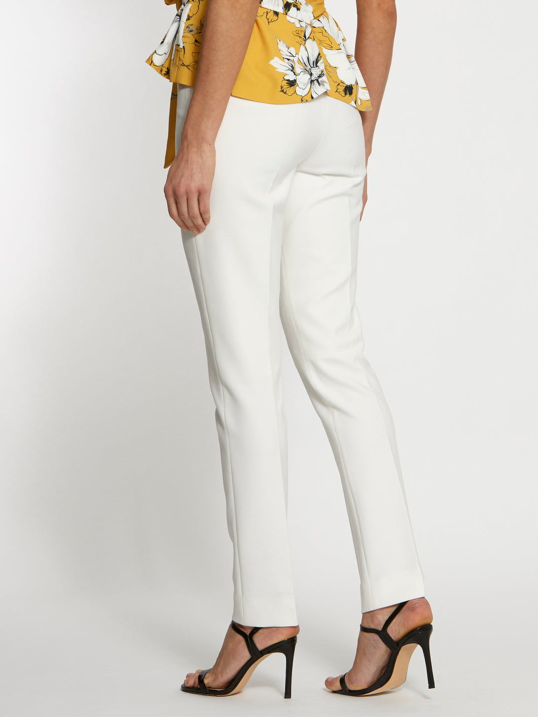 Jill Off-White Trousers