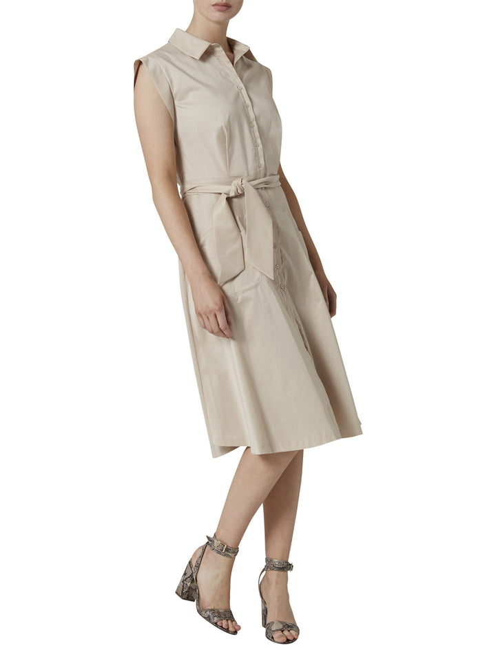 Olivia Beige Dress