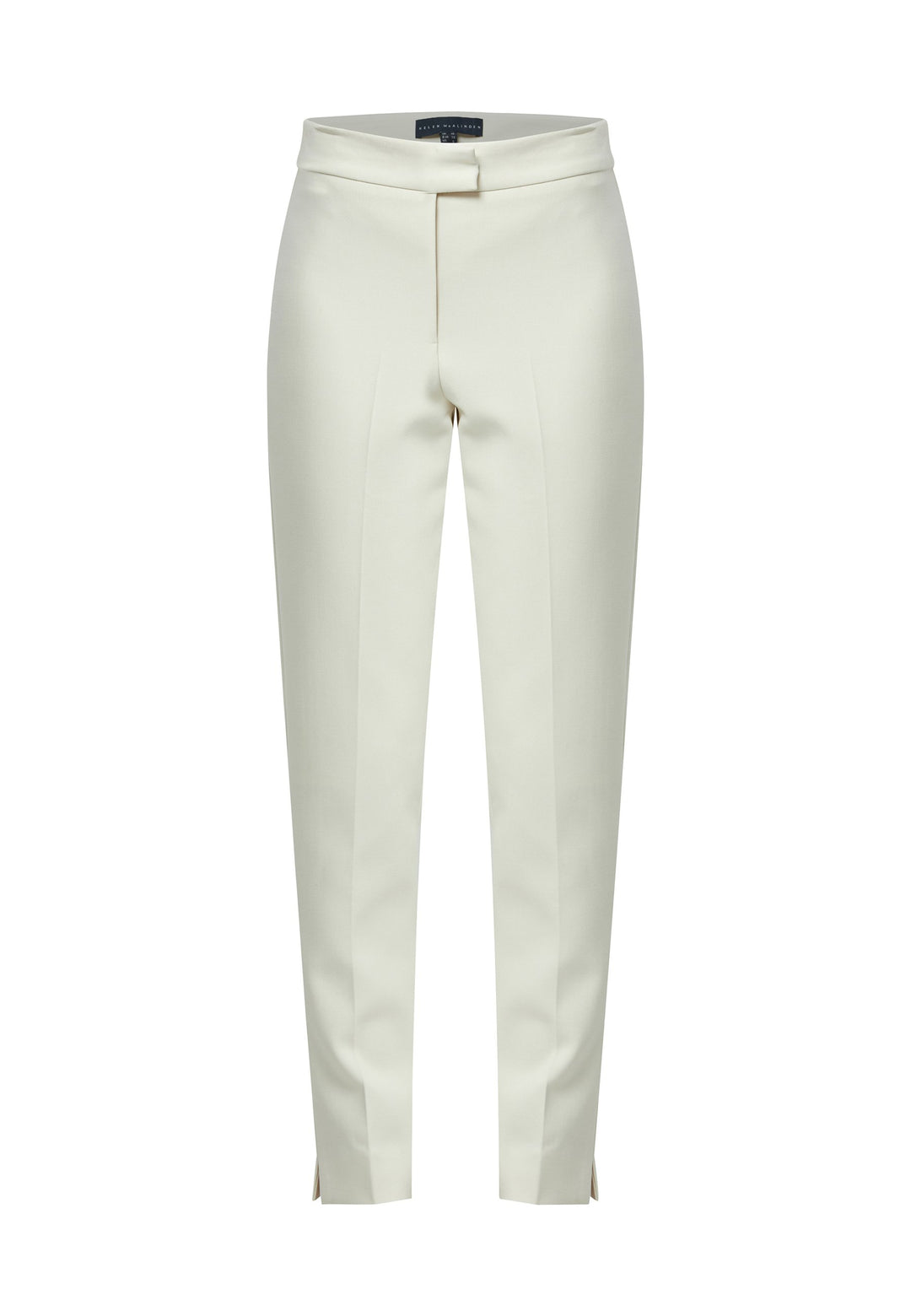 Jill returns in a refined ivory shade, pairing seamlessly with the Darcie Ivory Jacket. These classic narrow-leg trousers boast a sleek, tailored silhouette, ankle-grazing length, and a clean flat front that sits naturally on the waist, exuding sophistication. Featuring subtle yet stylish touches like a jeet pocket at the back and a slit hem, Jill epitomizes timeless elegance in pristine ivory.
