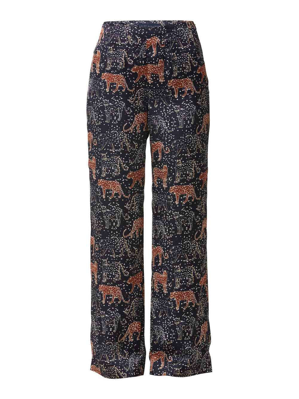 tiger print Palazzo pant fits smoothly over the waist