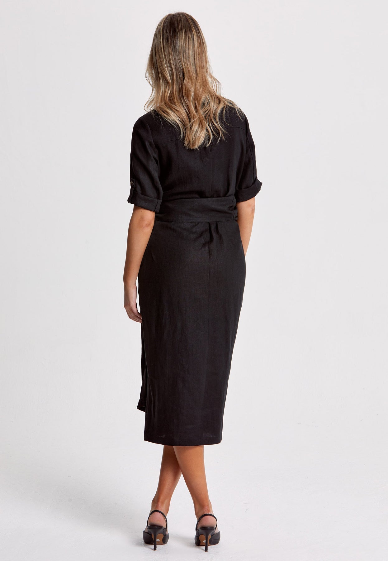 Ag eveline wrap store dress