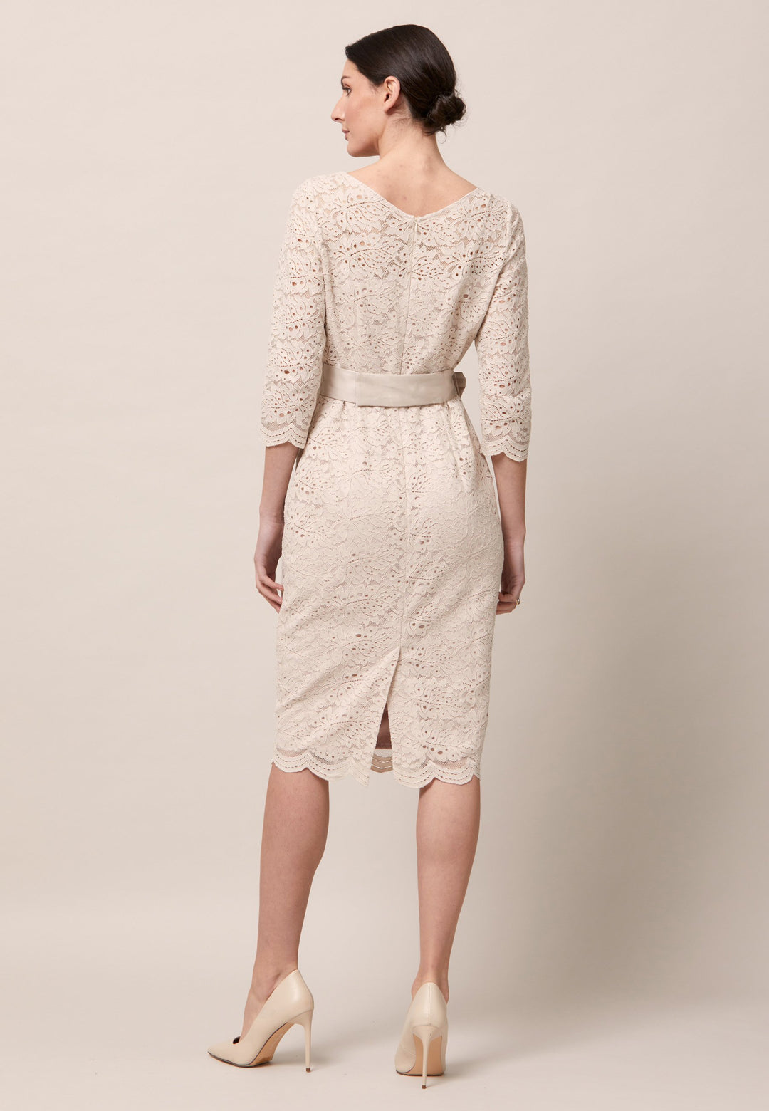 Michelle Oyster Lace Dress Helen McAlinden Michelle Oyster Lace Dress Helen McAlinden