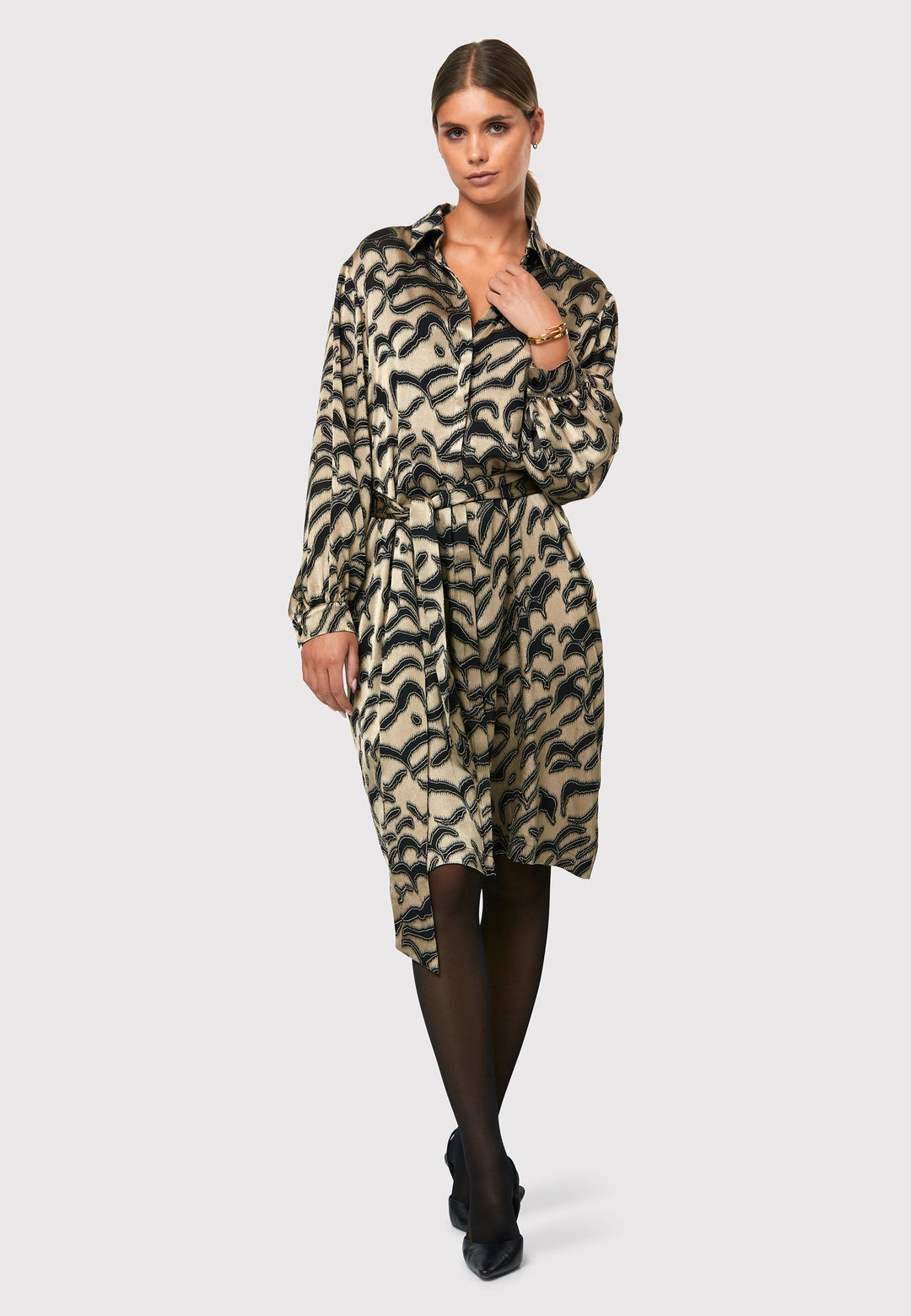 Odette Devore Shirt Dress – Helen McAlinden - Main Image