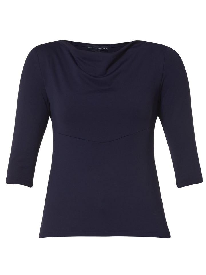 Ciara Cowl Navy Top