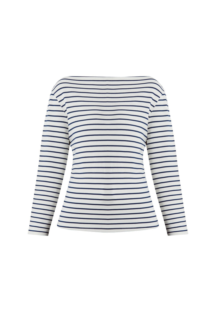 Our best-selling take on a classic Top. Luxe stretch jersey and a neat round neck make this one of our most revered essentials.
