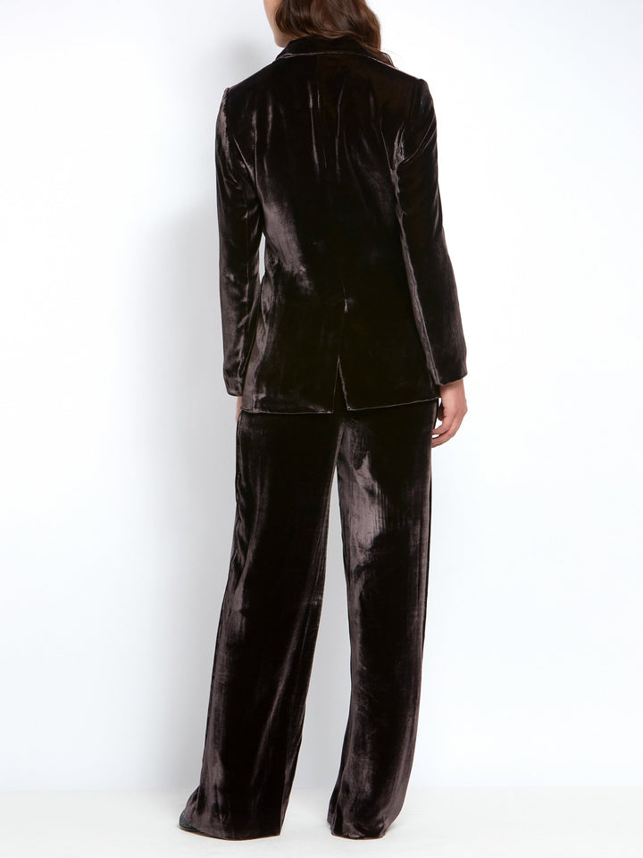 Tina Velvet Mulberry Blazer