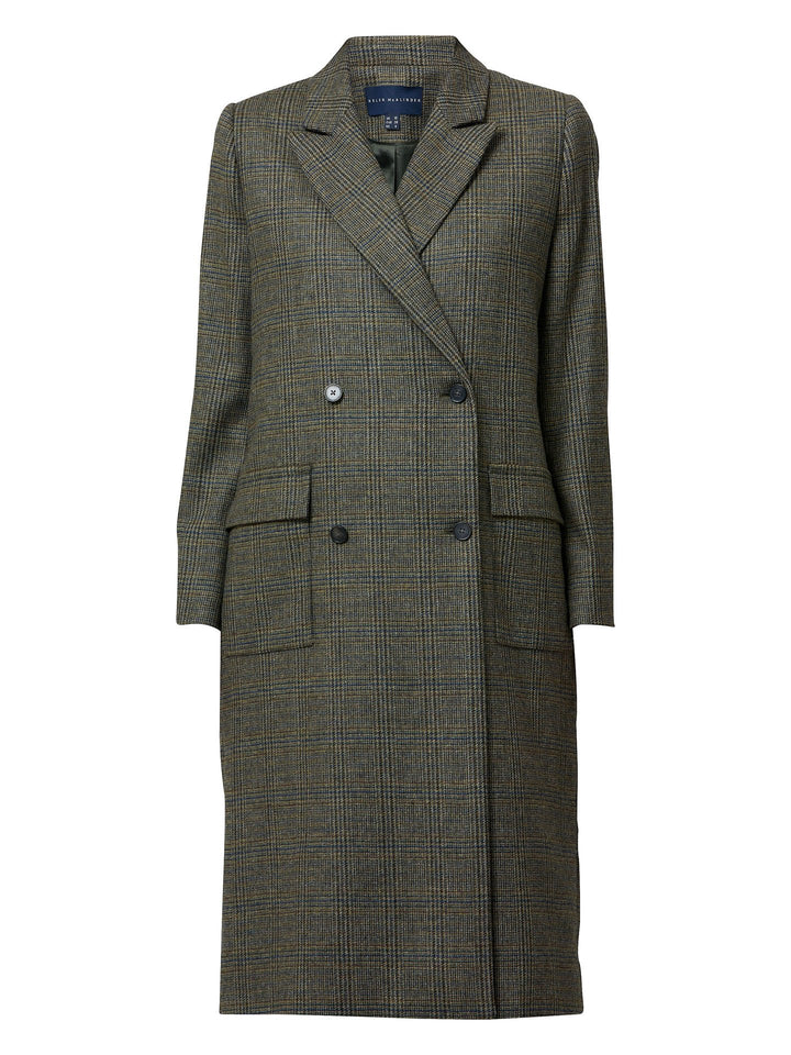 Victoria Magee Tweed Check Coat – Helen McAlinden