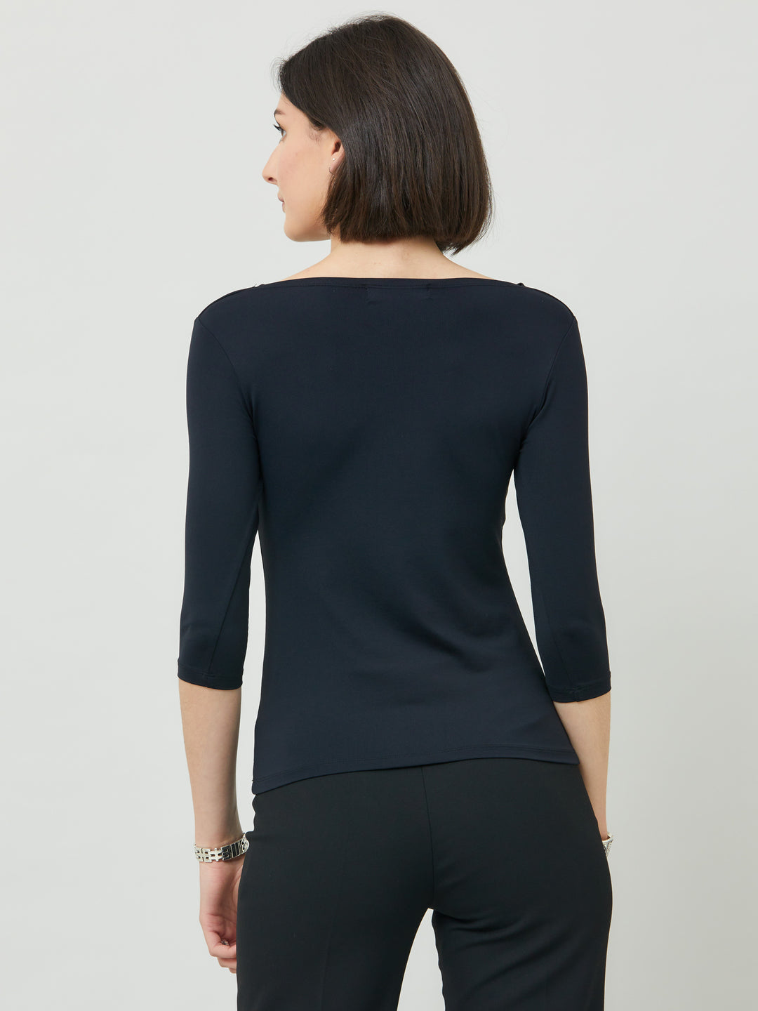 Ciara Cowl Black Top