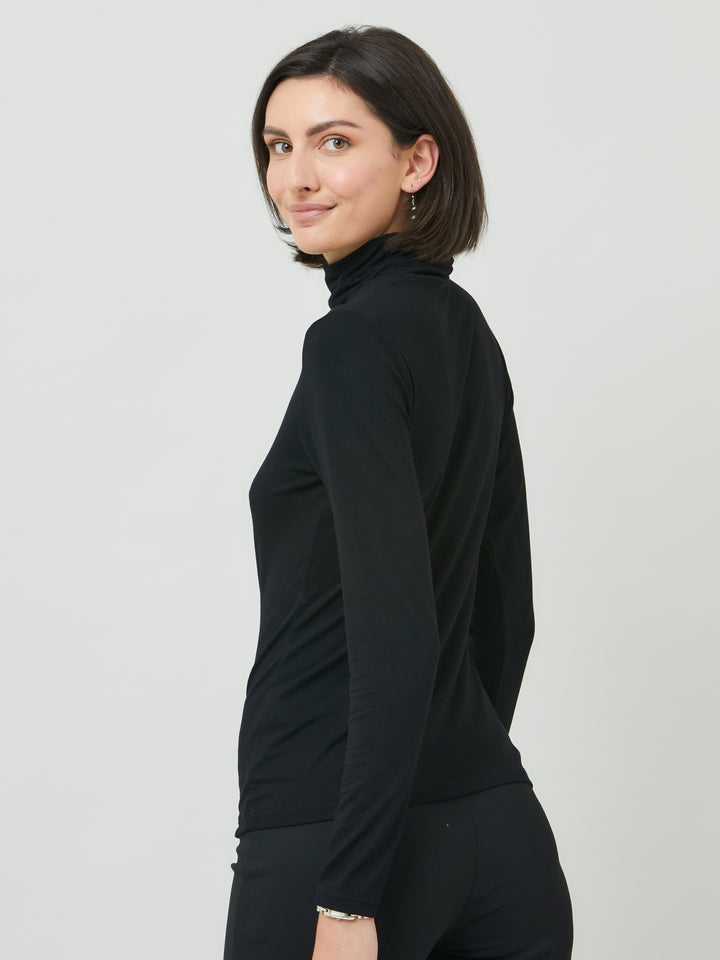 Cora Polo Neck Black