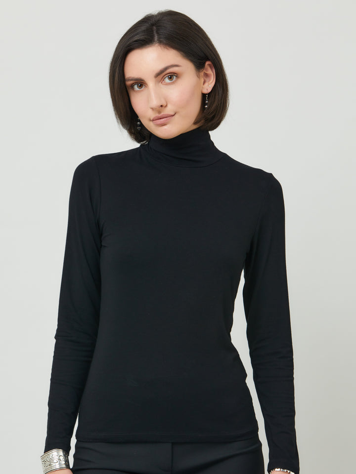 Cora Polo Neck Black