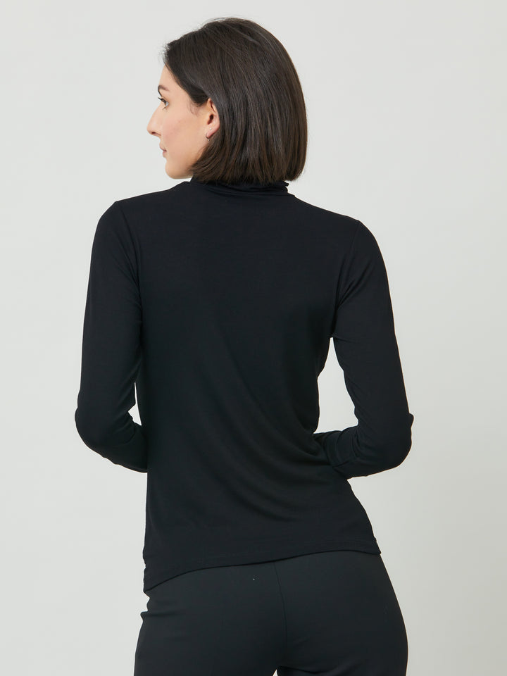 Cora Polo Neck Black